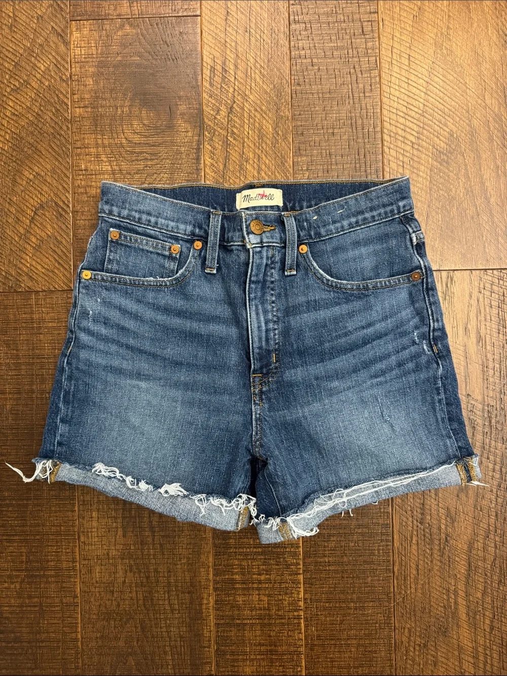 Madewell High Rise Denim Shorts